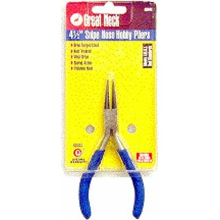 GREAT NECK SNIPE NOSE PLIERS HSN4C